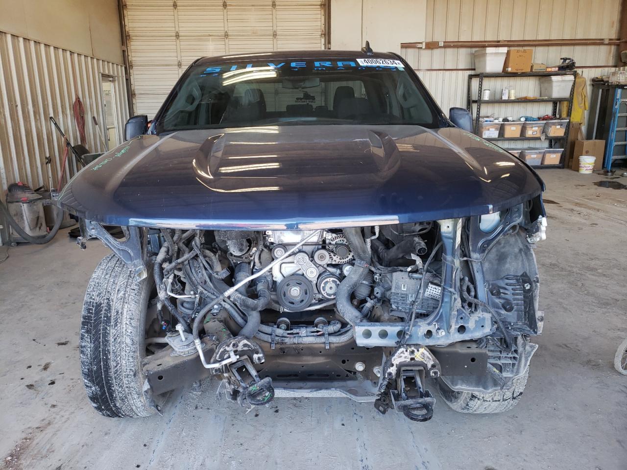 2022 CHEVROLET SILVERADO C1500 CUSTOM VIN:3GCPABEKXNG622531