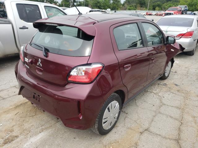 2021 MITSUBISHI MIRAGE ES VIN: ML32AUHJ4MH002385