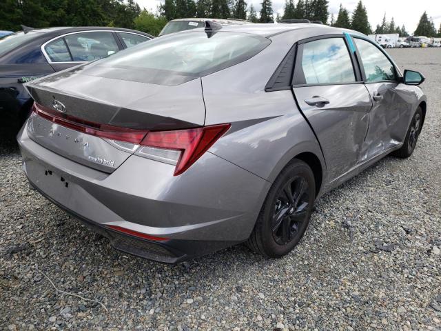 2021 HYUNDAI ELANTRA BLUE VIN: KMHLM4***********