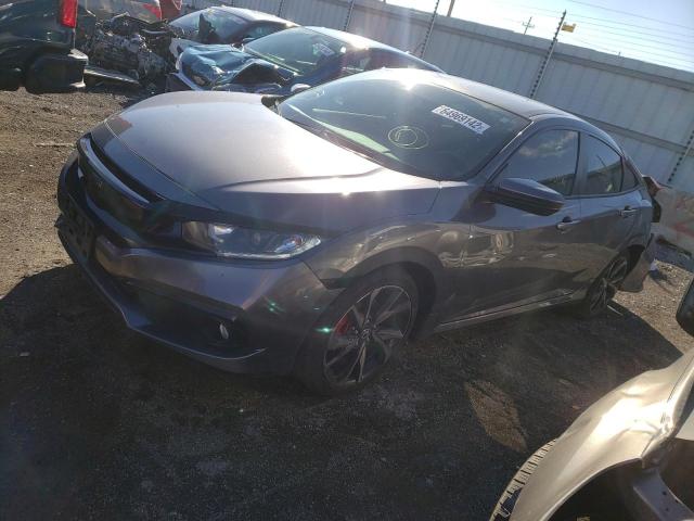 2021 HONDA CIVIC SPORT VIN: 2HGFC2F81MH556587