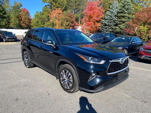 2021 TOYOTA HIGHLANDER HYBRID XLE VIN: 5TDGARAH9MS505199