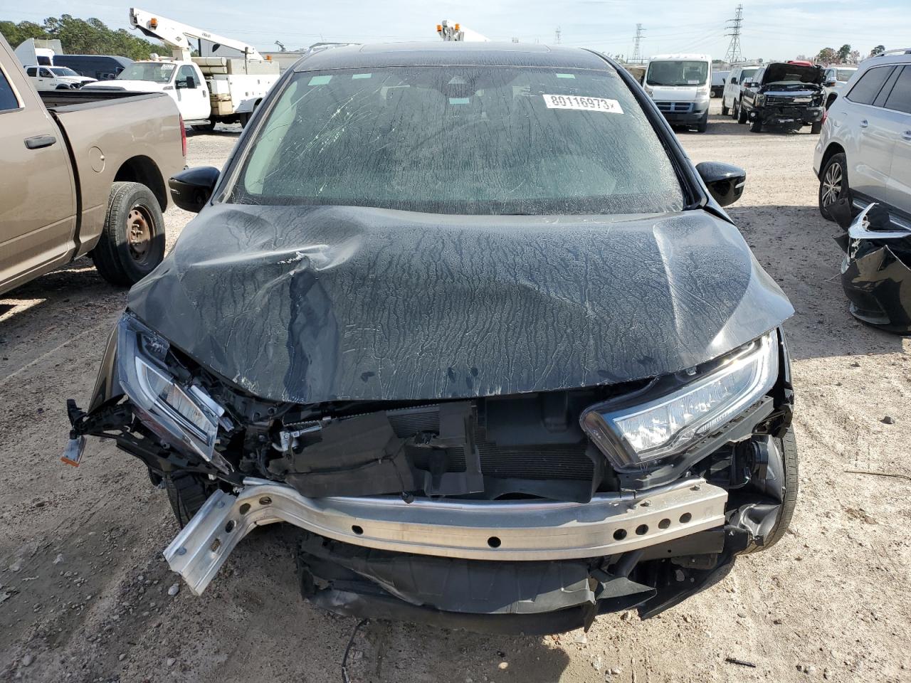 2022 HONDA ODYSSEY EXL VIN:5FNRL6H75NB017341