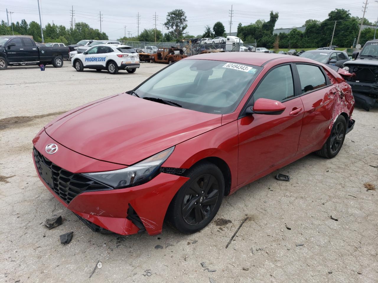 2023 HYUNDAI ELANTRA SEL VIN:KMHLM4AG4PU437437