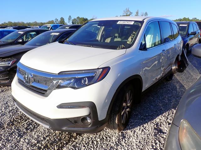 2021 HONDA PILOT EX VIN: 5FNYF6H31MB067426