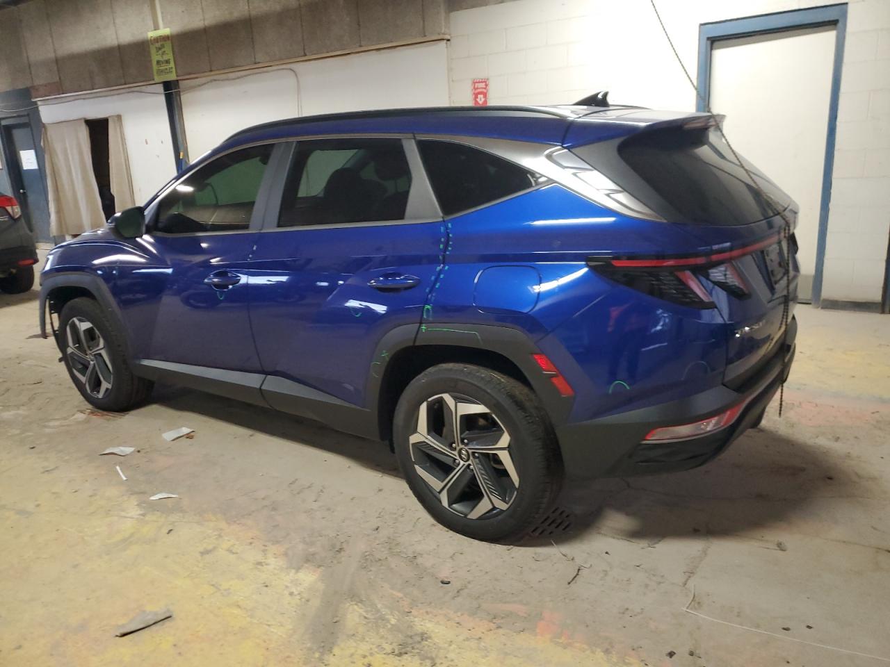 2022 HYUNDAI TUCSON SEL VIN:5NMJFCAE0NH018794