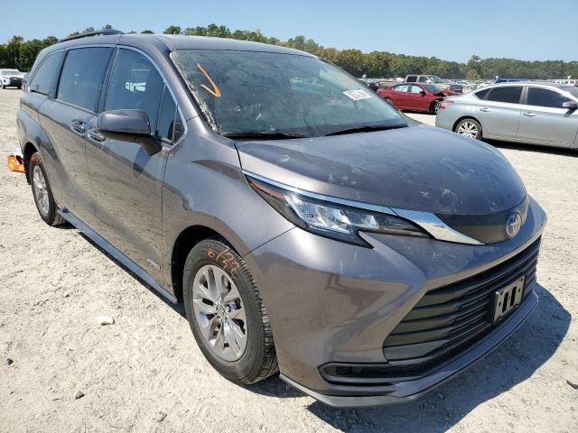 2021 TOYOTA SIENNA LE VIN: 5TDKRKEC6MS011679