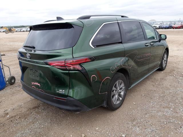 2021 TOYOTA SIENNA XLE VIN: 5TDJRKEC3MS052816