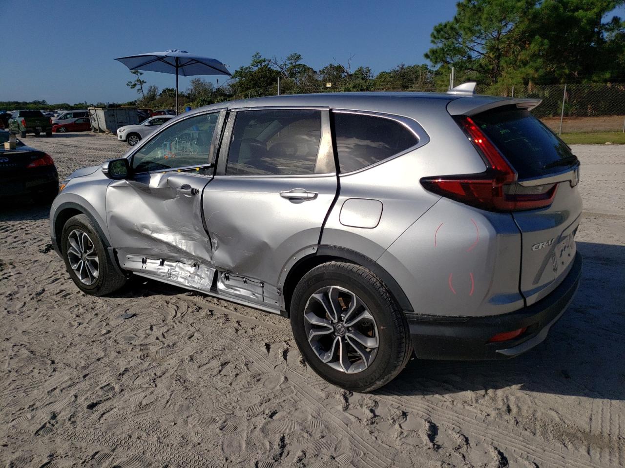 2022 HONDA CR-V EX VIN:5J6RW1H59NA009531