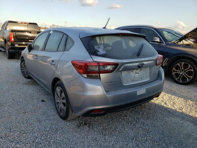 2021 SUBARU IMPREZA VIN: 4S3GTAB67M3702298