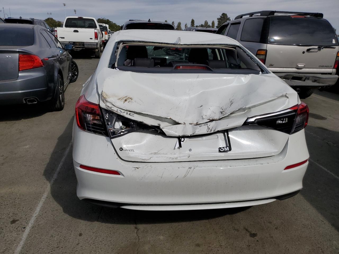 2023 HONDA CIVIC EX VIN:2HGFE1F72PH325259