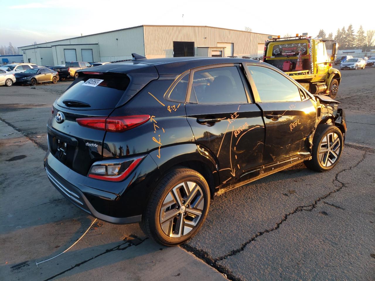 2022 HYUNDAI KONA SEL VIN:KM8K33AG3NU155425