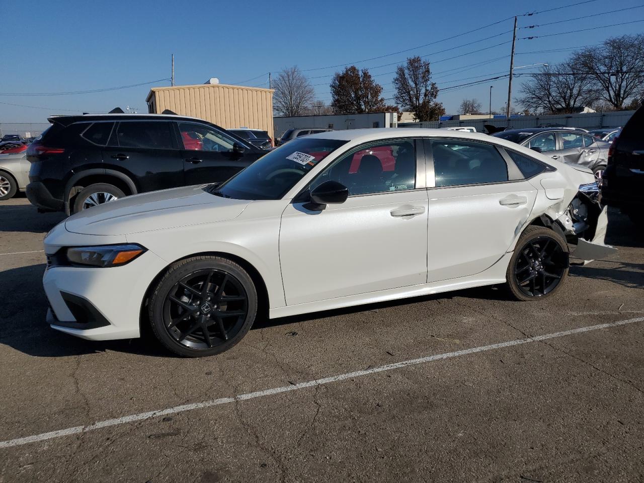 2023 HONDA CIVIC SPORT VIN:2HGFE2F51PH570073