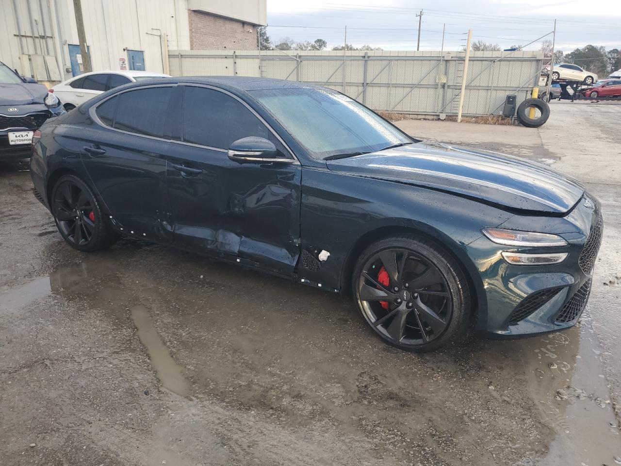 2022 GENESIS G70 BASE VIN:KMTG54TE0NU094302