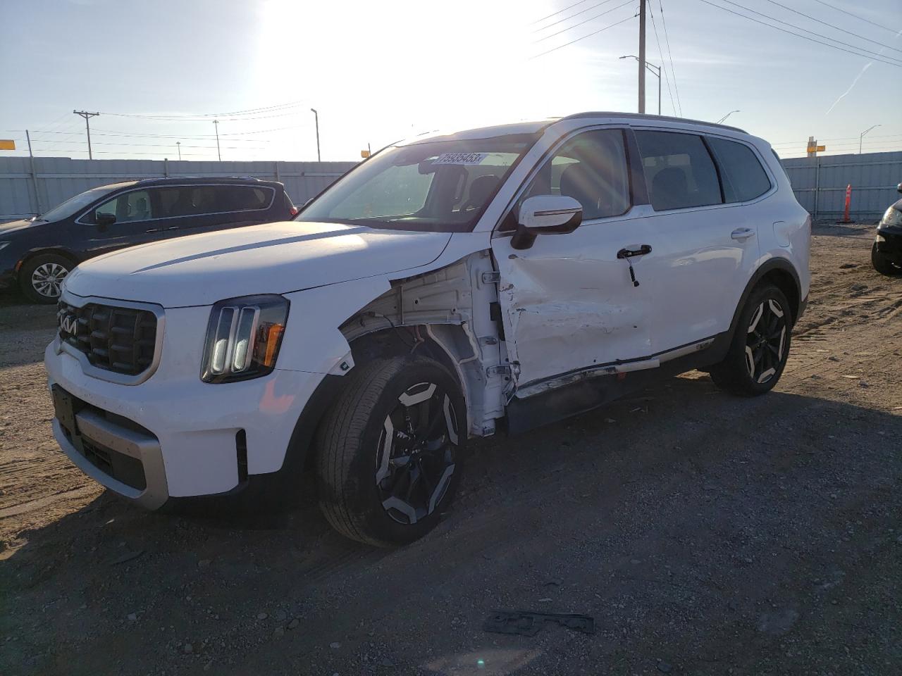 2023 KIA TELLURIDE S VIN:5XYP6DGC7PG343462