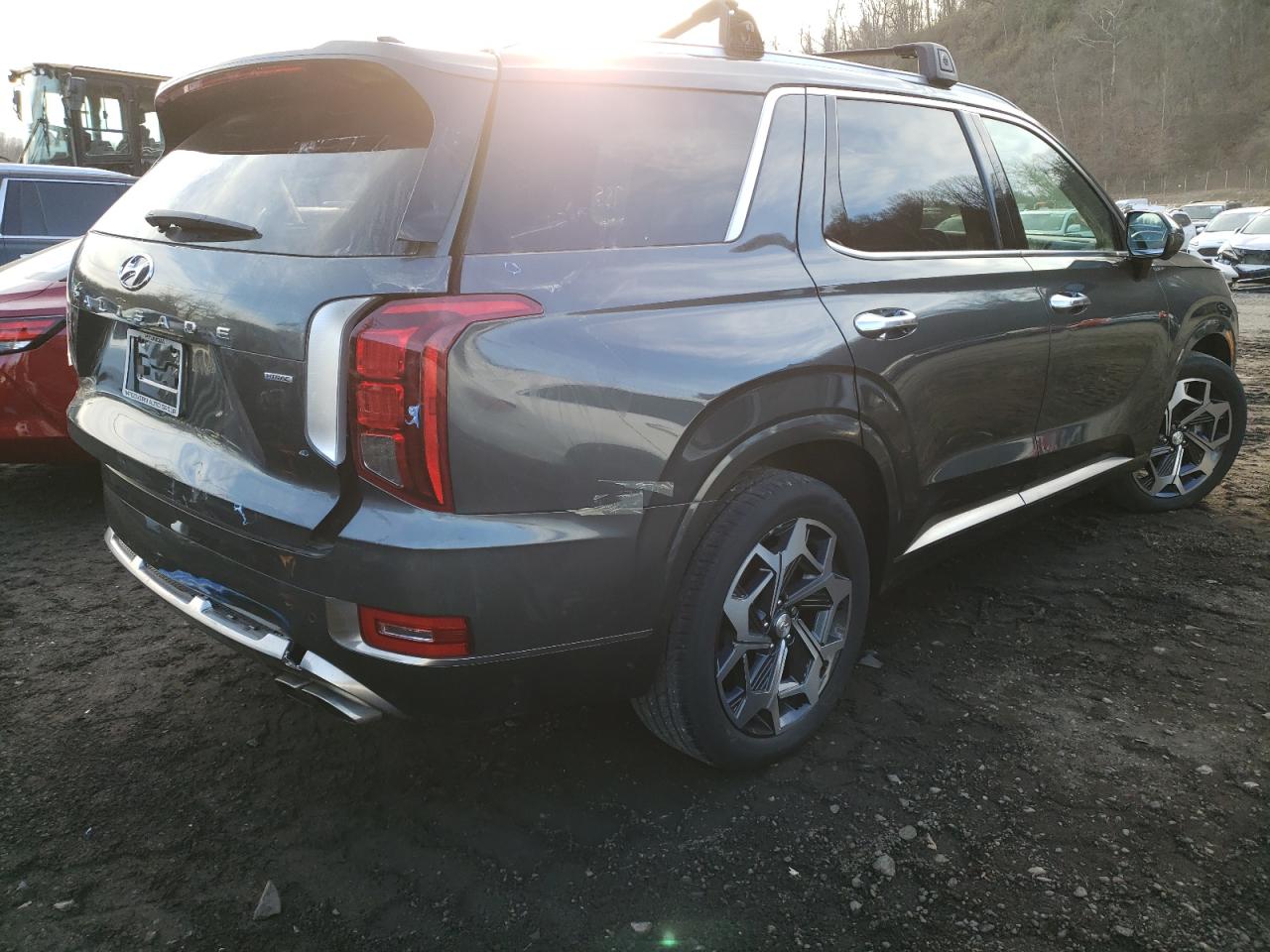 2022 HYUNDAI PALISADE CALLIGRAPHY VIN:KM8R7DHE3NU378075