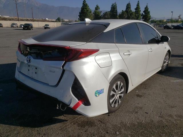 2021 TOYOTA PRIUS PRIME LE VIN: JTDKAMFP0M3168372