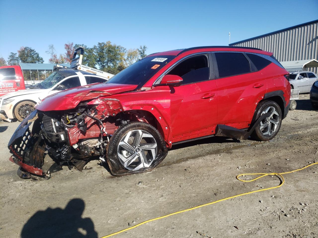 2022 HYUNDAI TUCSON SEL VIN:5NMJFCAE4NH136427