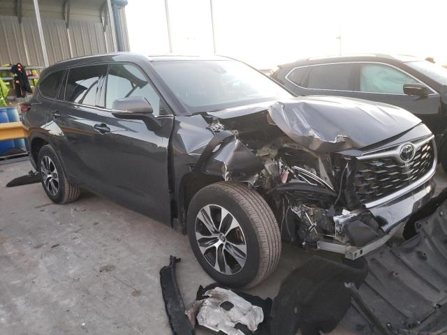 2021 TOYOTA HIGHLANDER XLE VIN: 5TDGZRAH7MS532958