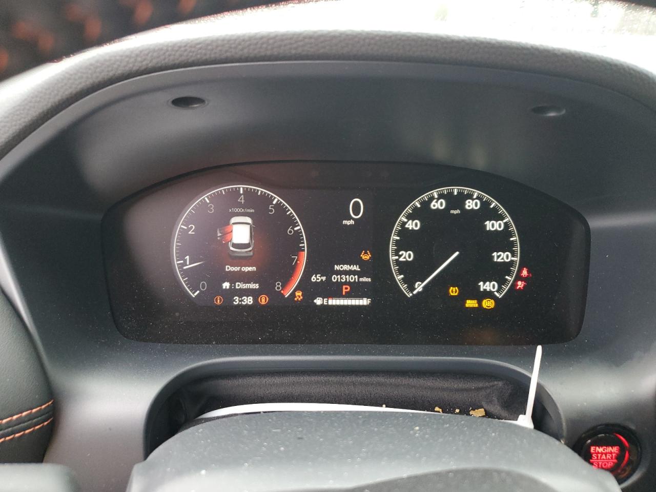 2023 HONDA HR-V SPORT VIN:3CZRZ1H57PM725261