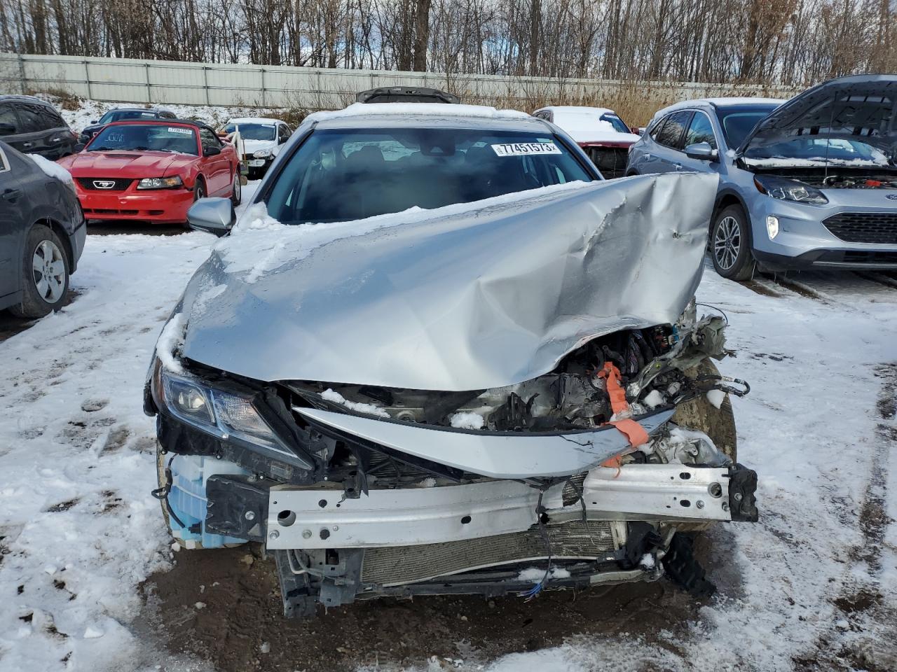 2022 TOYOTA CAMRY LE VIN:4T1R11AK6NU704399