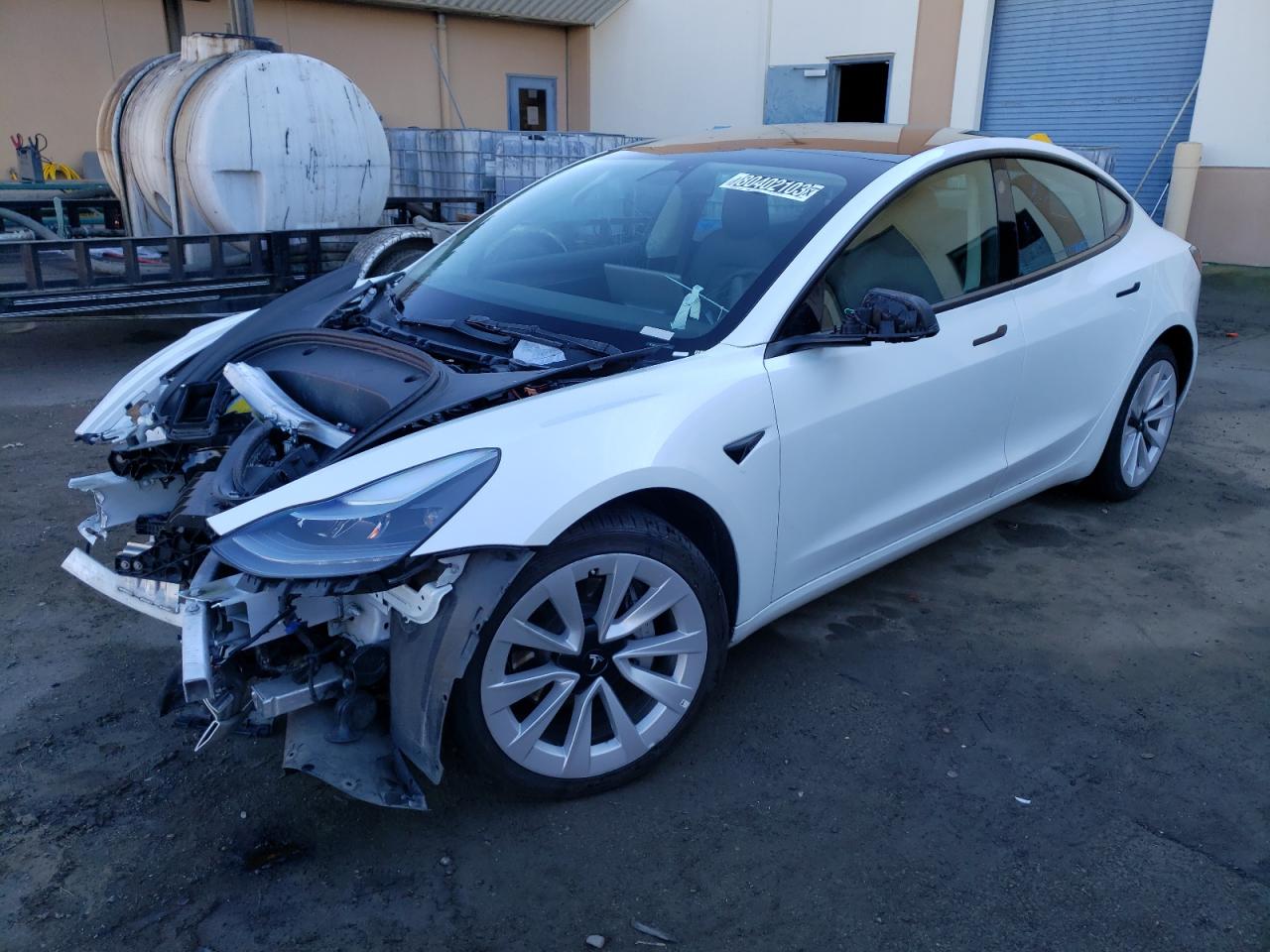 2022 TESLA MODEL 3  VIN:5YJ3E1EA6NF191146