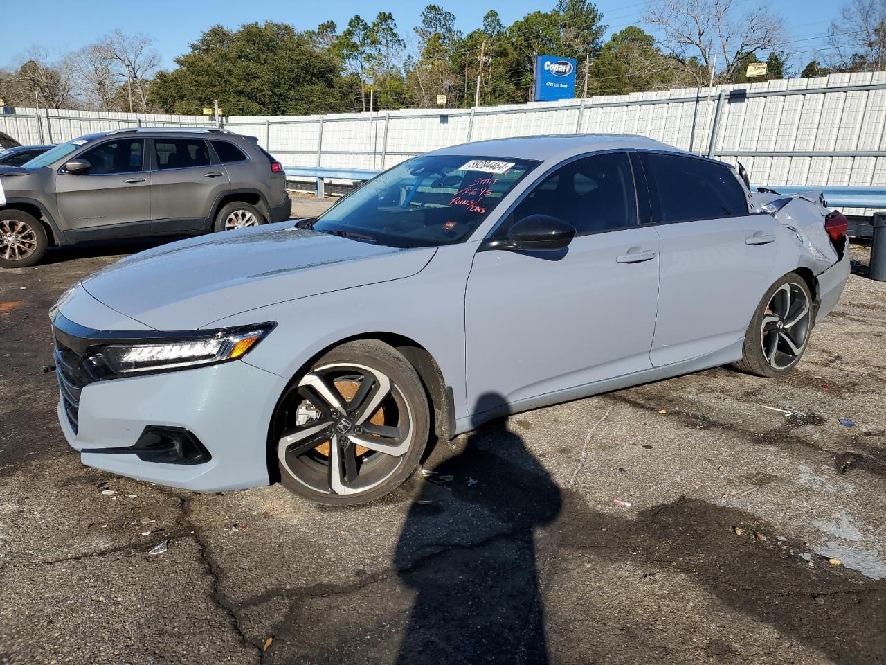 2022 HONDA ACCORD SPORT SE VIN:1HGCV1F46NA016463