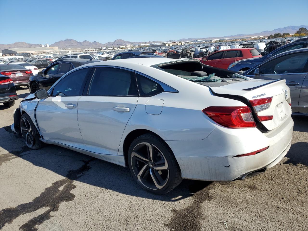 2022 HONDA ACCORD SPORT VIN:1HGCV1F3XNA009491
