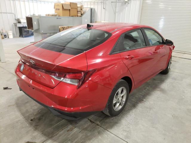 2021 HYUNDAI ELANTRA SE VIN: 5NPLL4AGXMH049481