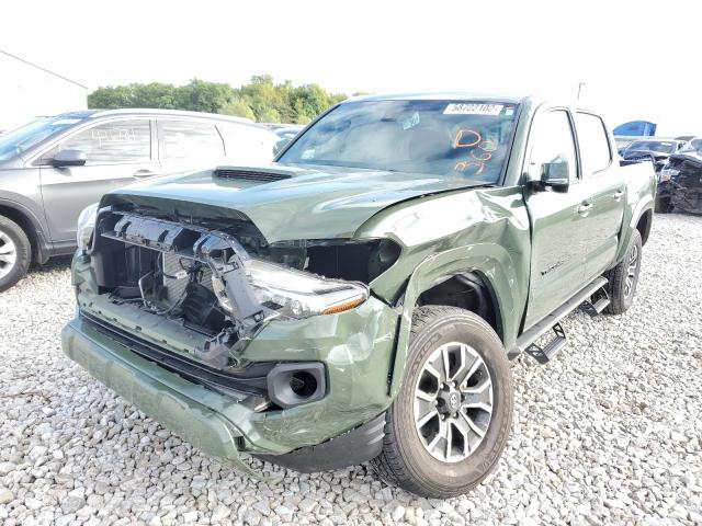 2021 TOYOTA TACOMA DOUBLE CAB VIN: 3TMCZ5AN7MM428077