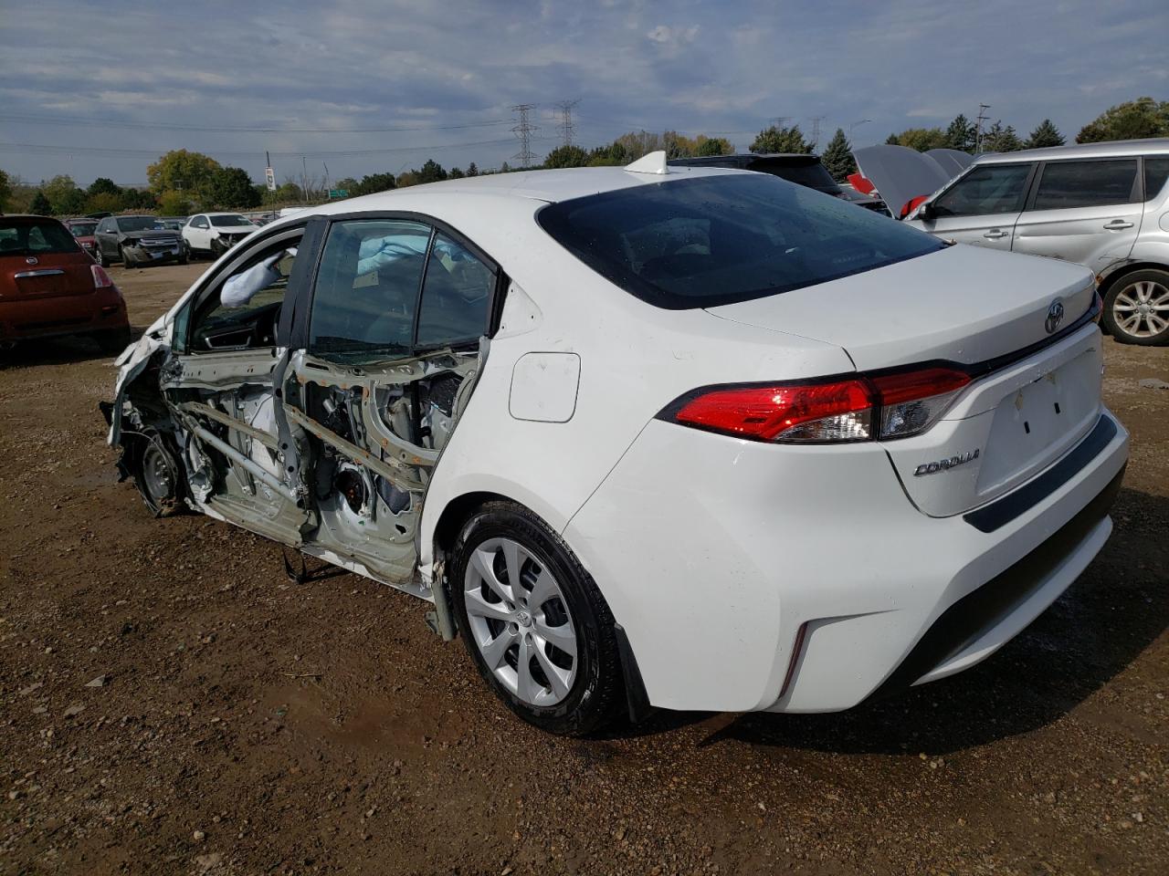 2022 TOYOTA COROLLA LE VIN:5YFEPMAE2NP391040