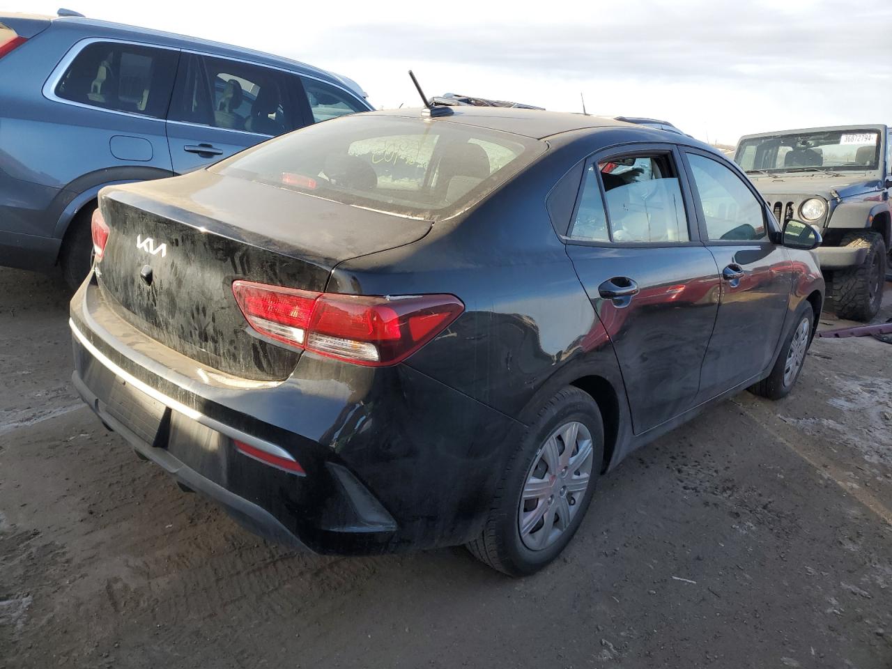 2022 KIA RIO LX VIN:3KPA24AD3NE498524