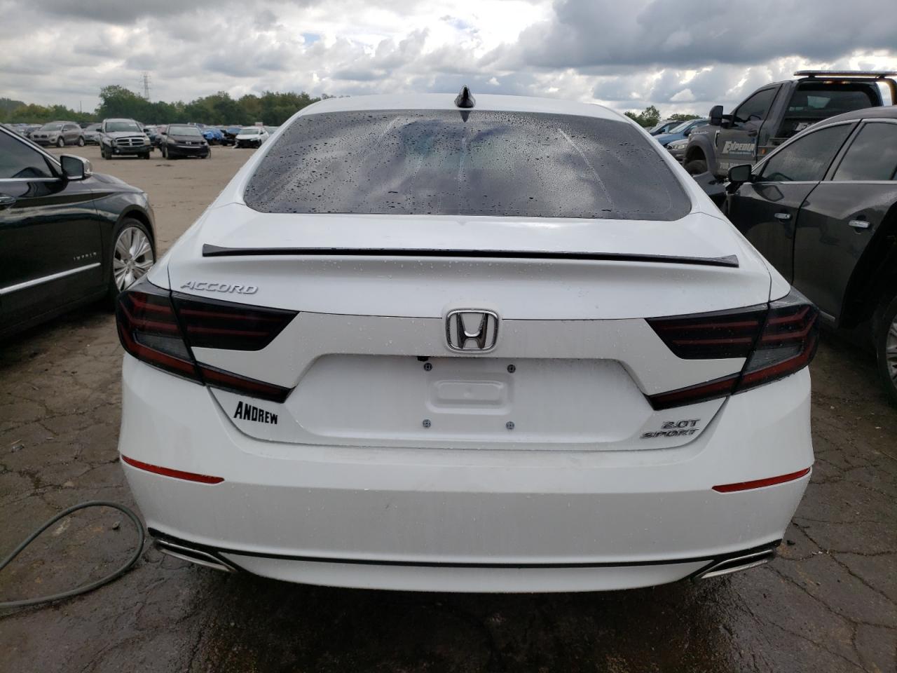 2022 HONDA ACCORD SPORT VIN:1HGCV2F36NA019926