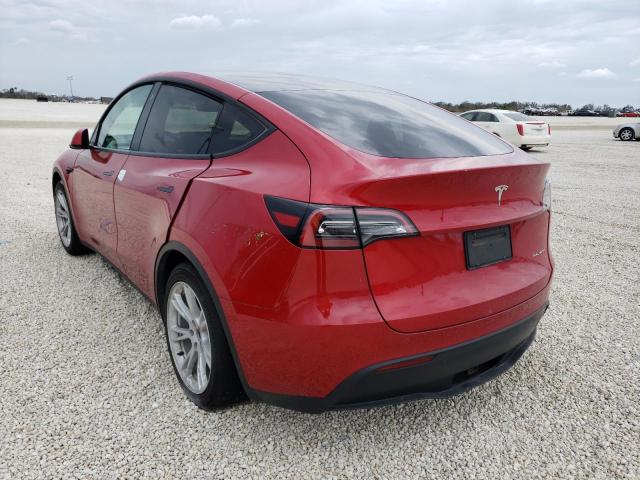 2021 TESLA MODEL Y VIN: 5YJYGAEE5MF178941