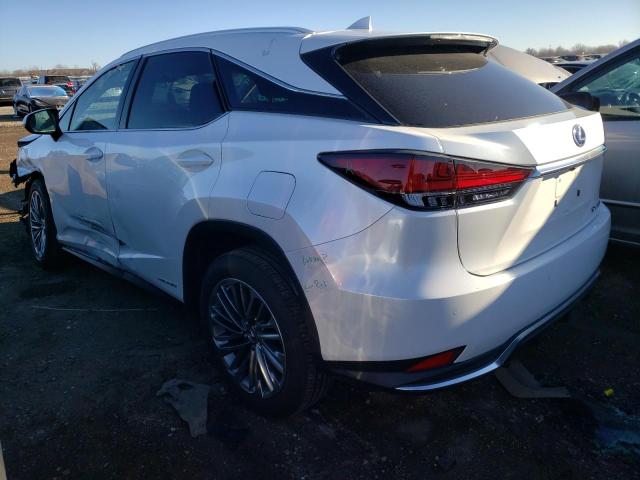 2021 LEXUS RX 450H VIN: 2T2JGM***********