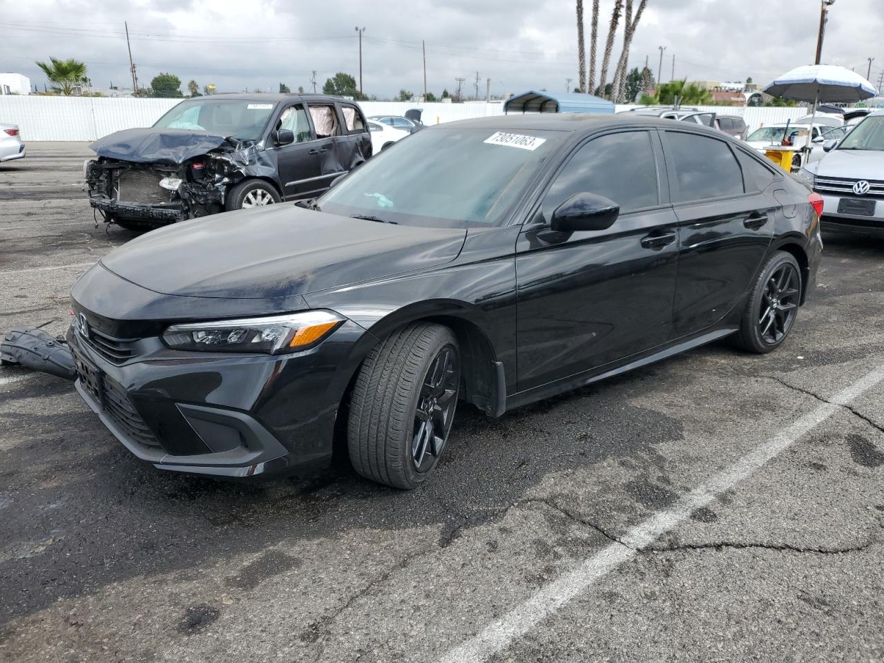 2023 HONDA CIVIC SPORT VIN:2HGFE2F50PH556049