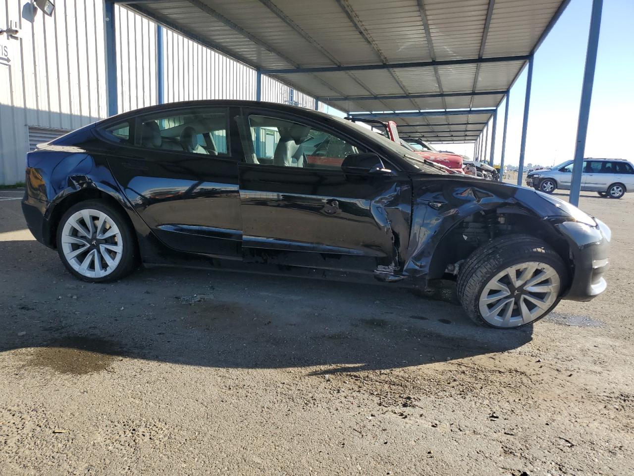 2022 TESLA MODEL 3  VIN:5YJ3E1EBXNF187450