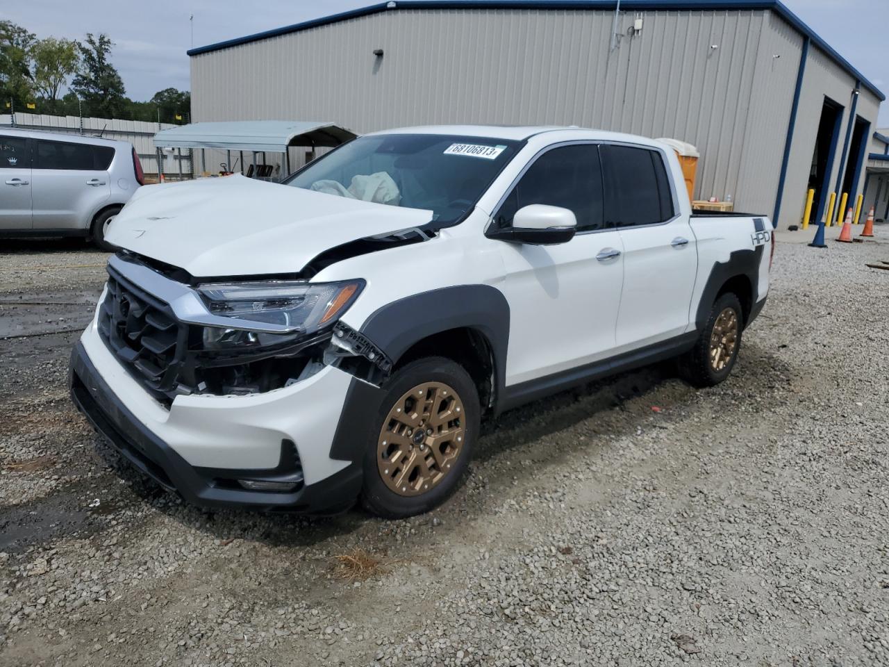 2022 HONDA RIDGELINE RTL VIN:5FPYK3F74NB004975