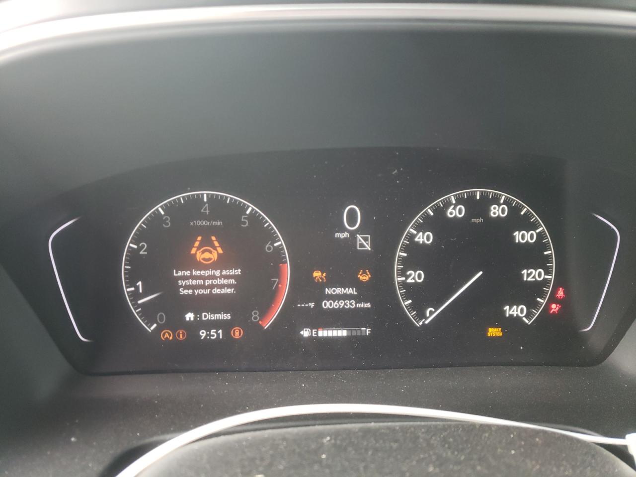 2023 HONDA PILOT TOURING VIN:5FNYG1H79PB002329