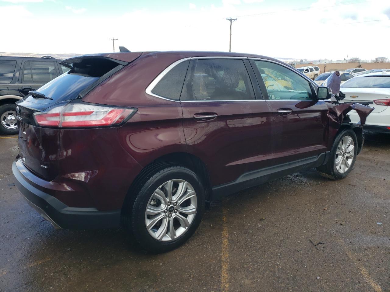 2023 FORD EDGE TITANIUM VIN:2FMPK4K9XPBA16903