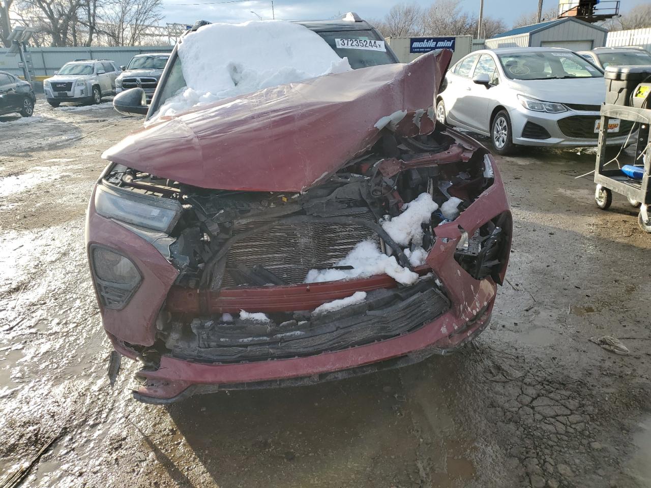 2022 CHEVROLET TRAILBLAZER RS VIN:KL79MUSL1NB062798