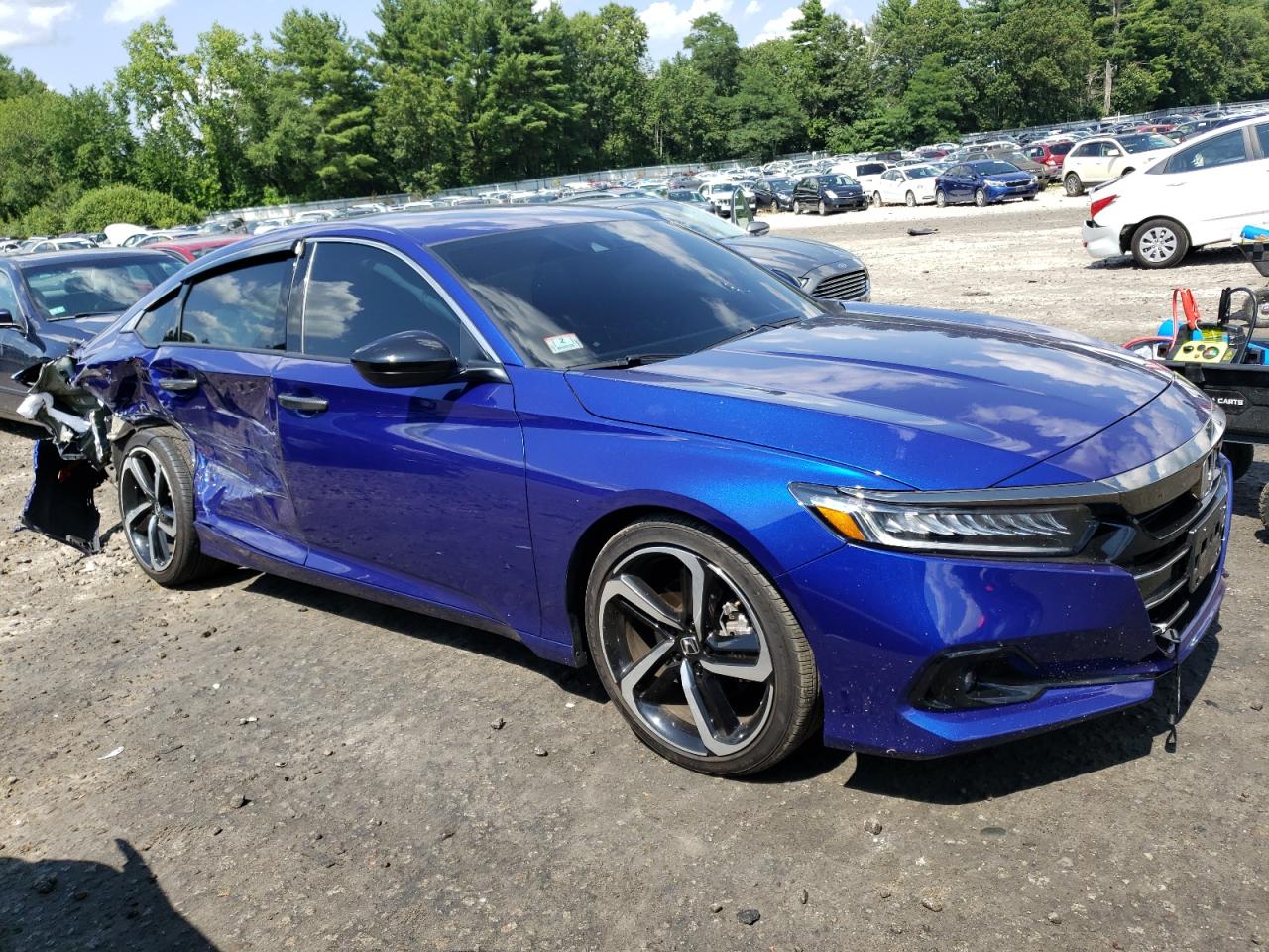 2022 HONDA ACCORD SPORT VIN:1HGCV1F30NA121474