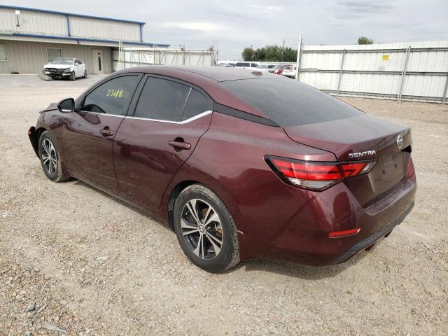 2021 NISSAN SENTRA SV VIN: 3N1AB8CV9MY211362