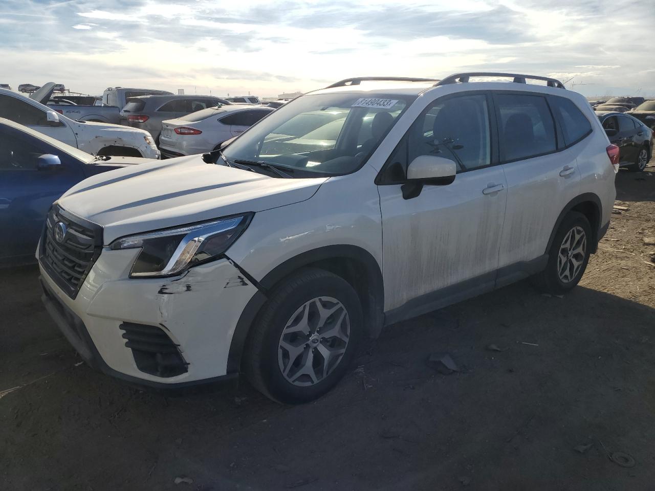 2023 SUBARU FORESTER PREMIUM VIN:JF2SKADC2PH489639