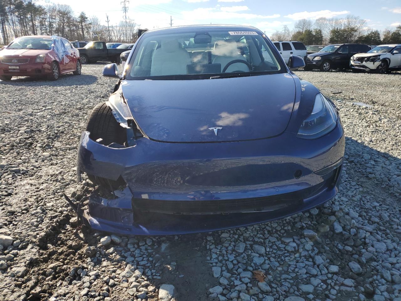 2022 TESLA MODEL 3  VIN:5YJ3E1EC8NF322126