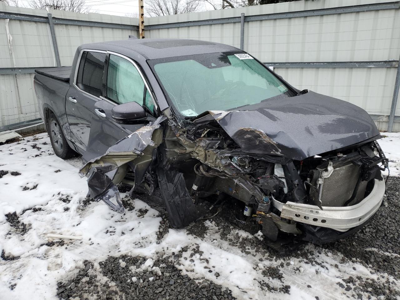 2022 HONDA RIDGELINE RTL VIN:5FPYK3F70NB009431
