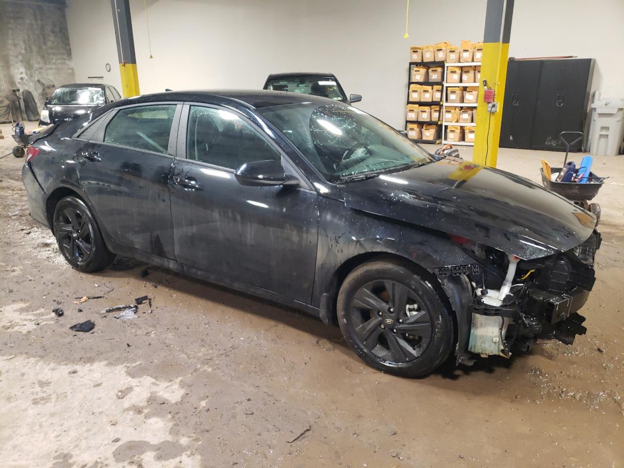 2023 HYUNDAI ELANTRA BLUE VIN:KMHLM4AJ8PU087015