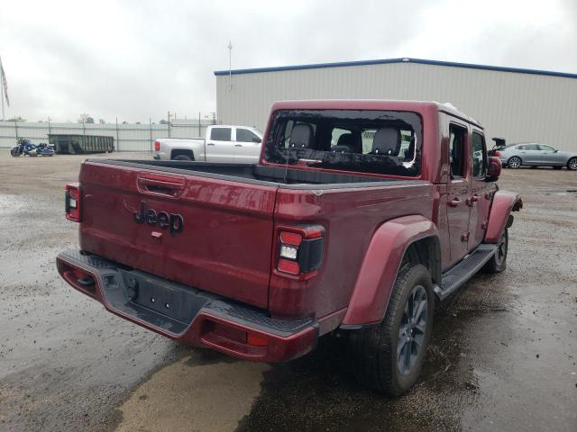 2021 JEEP GLADIATOR OVERLAND VIN: 1C6HJTFG5ML607769