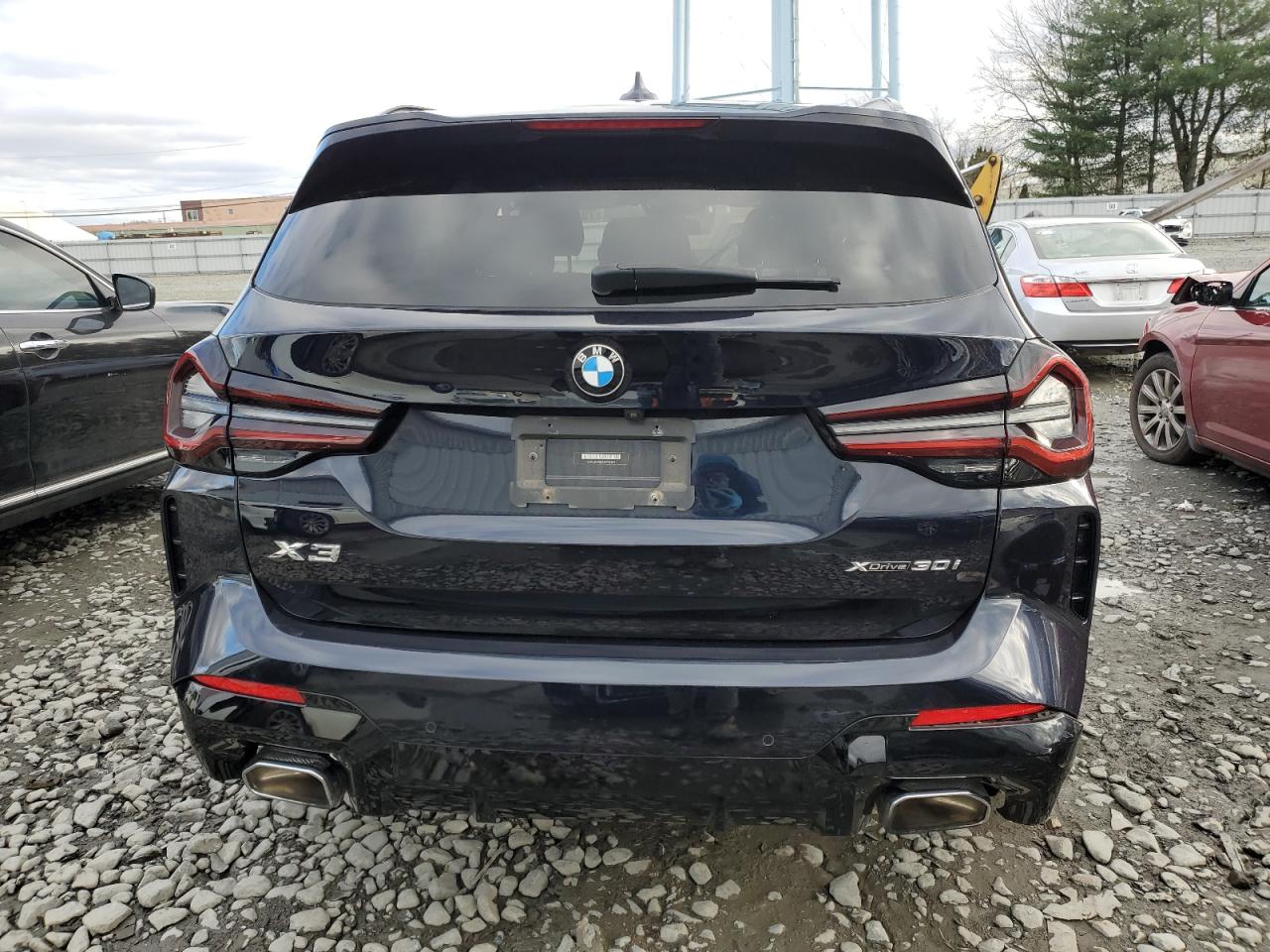 2022 BMW X3 XDRIVE30I VIN:5UX53DP06N9K07584