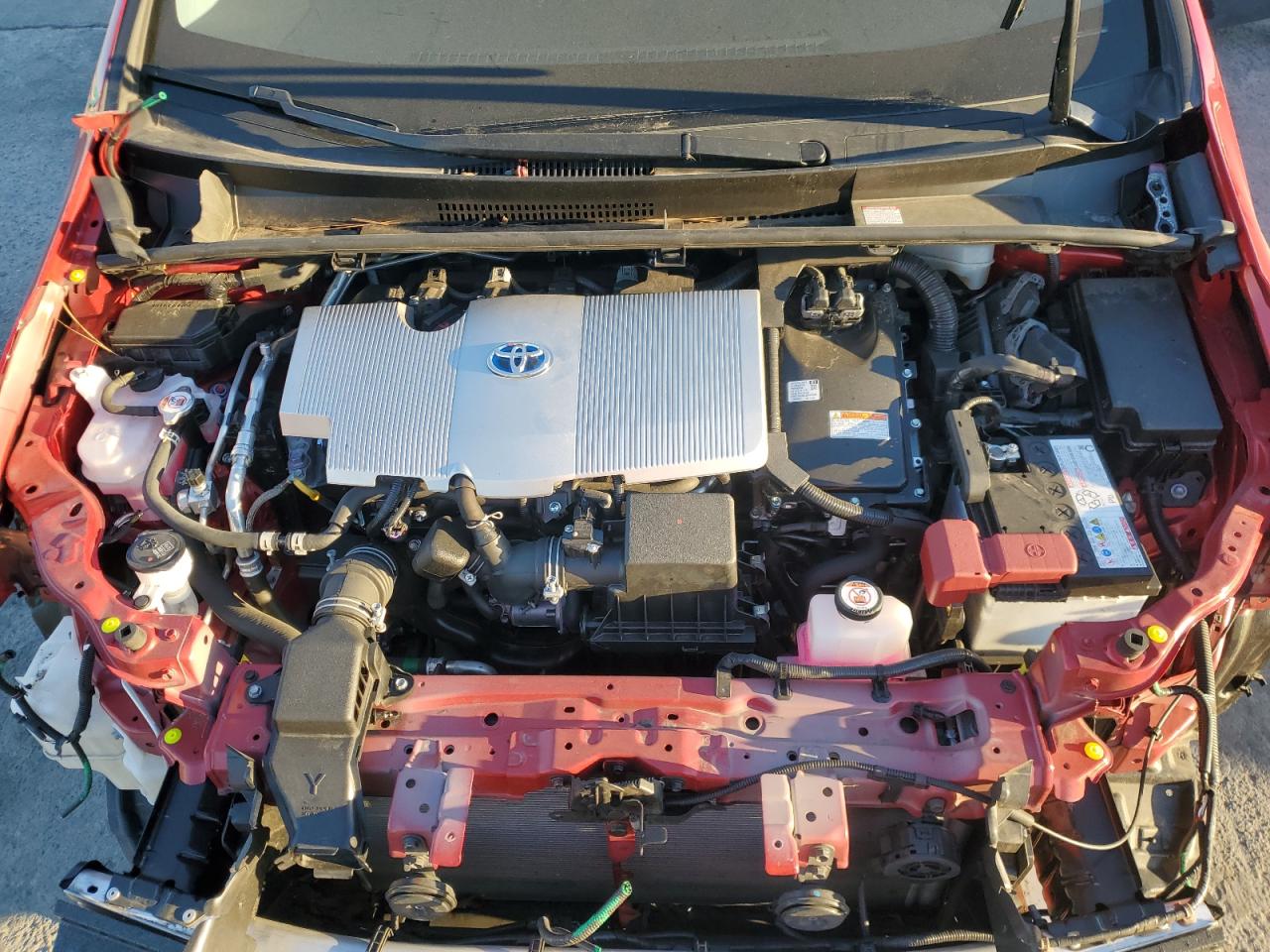 2022 TOYOTA PRIUS NIGHT SHADE VIN:JTDKAMFU3N3177493