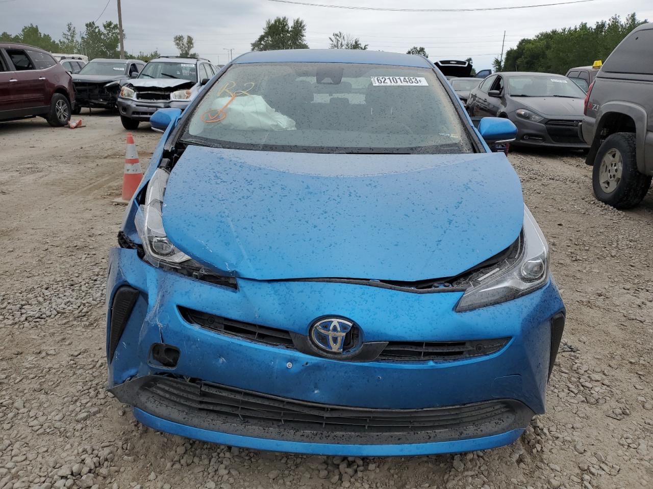 2022 TOYOTA PRIUS NIGHT SHADE VIN:JTDKAMFU0N3153314